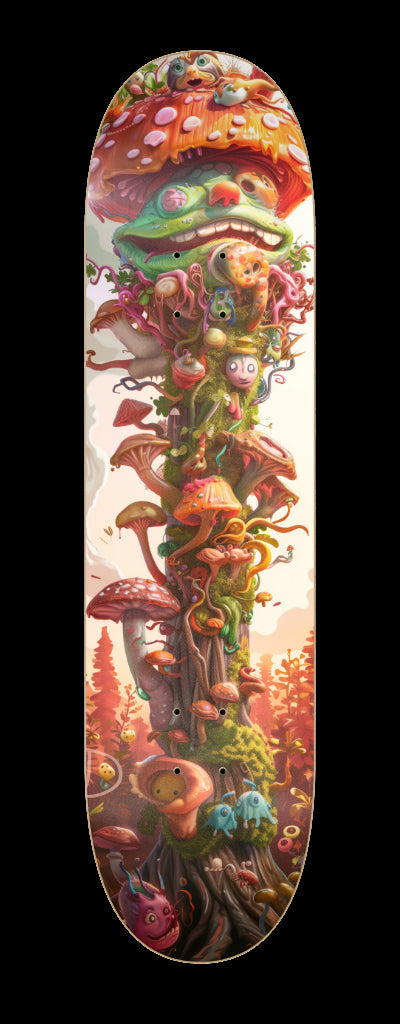 MIRTHFUL MYCELIA Skate Deck
