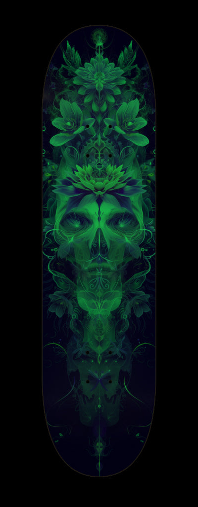 NOCTURNAL LOTUS Skate Deck