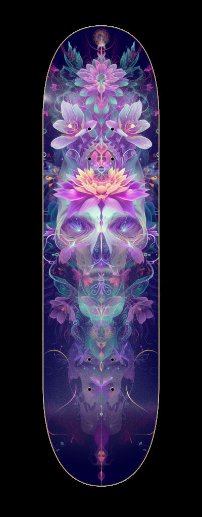 NOCTURNAL LOTUS Skate Deck